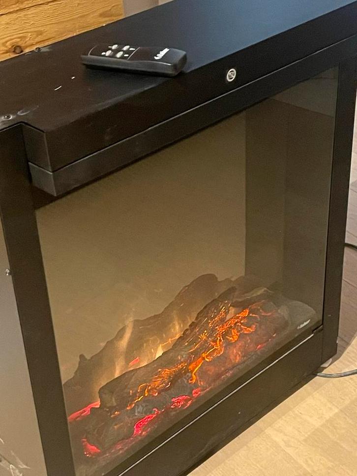 Faber /dimplex Rana electrisch vuur, Doe-het-zelf en Bouw, Verwarming en Radiatoren, Zo goed als nieuw, Ophalen