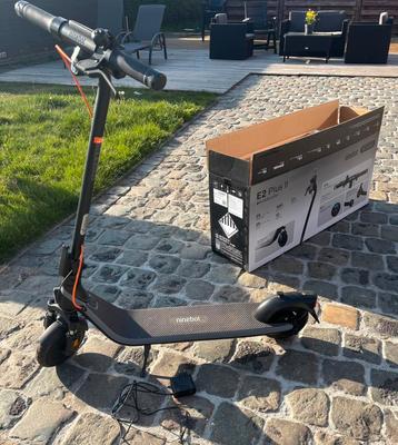 Ninebot E2 plus eKickscooter, Enlèvement, Comme neuf, Step électrique (E-scooter), Ninebot