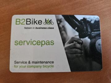 B2Bike servicepas 711 euro beschikbaar voor biedingen