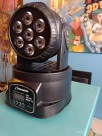 2 rgbwa dmx led-koplampen, Ophalen of Verzenden, Zo goed als nieuw