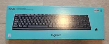 Clavier K270 Logitech (AZERTY - SANS FIL) beschikbaar voor biedingen