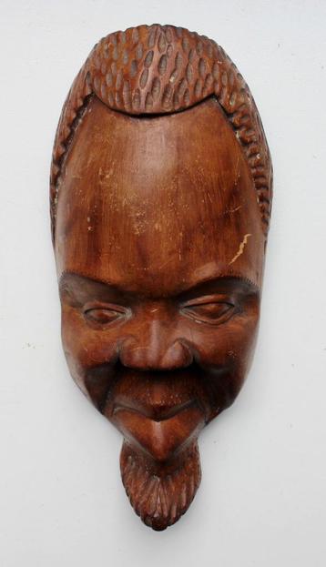 masque en bois du Congo 1960-70