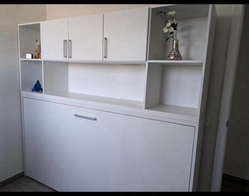 Rauch Albero Klapbed / bedkast met bovenbouw, Huis en Inrichting, Slaapkamer | Bedden, Gebruikt, Eenpersoons, 90 cm, 200 cm, Hout