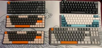 Mechanical Keyboards - Barebones, Switches, Keycaps, Models beschikbaar voor biedingen
