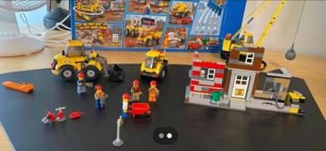 Lego 60076 chantier démolition COMPLET