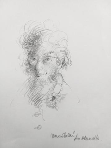 Renaat Veris  , zelfportret beschikbaar voor biedingen