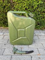 Jerrycan, staal, 20 liter - met giettuit, Ophalen