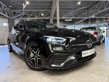 Mercedes C300e Break Pano Dak, Auto's, Automaat, Achterwielaandrijving, 4 cilinders, Parkeerassistent