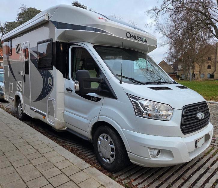 Chausson Titanium 640 - 2018 - 170pk, Caravanes & Camping, Camping-cars, Particulier, jusqu'à 4, Chausson, Ford, Diesel, Automatique