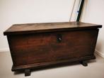 Antieken dekenkoffer in hout, Ophalen