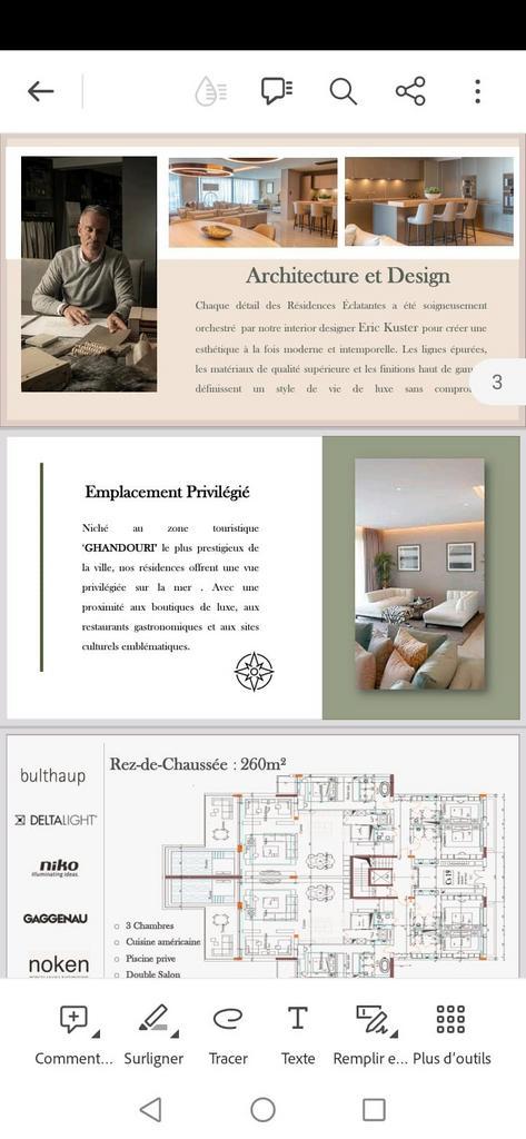 Residentie Ghandouri, Immo, Nieuwbouwprojecten