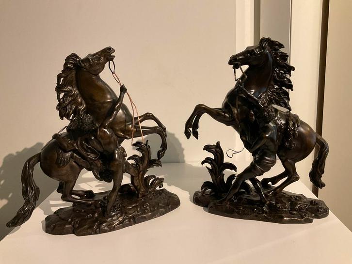Paarden van Marly, Antiek en Kunst, Antiek | Brons en Koper, Brons, Ophalen