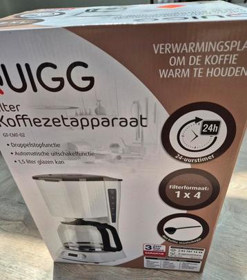 Quigg koffiezet beschikbaar voor biedingen