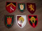 lot 6 ecussons insignes tissu regiment militaire belgique, Enlèvement ou Envoi