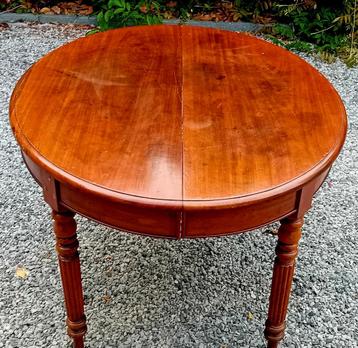 UITSCHUIFBARE TAFEL (l) 113-150-180 cm x 99 x 74 IN MASSIEF  beschikbaar voor biedingen