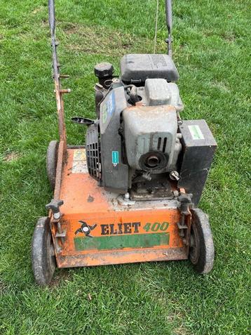 Eliet 400 verticuteermachine, Enlèvement, Utilisé, Essence, Honda