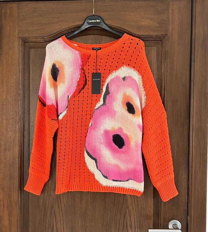 Caroline Biss - mooie Nieuwstaat design trui - Maat 36, Kleding | Dames, Truien en Vesten, Maat 36 (S), Ophalen of Verzenden