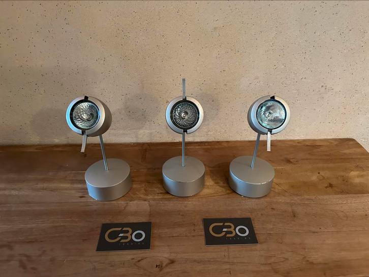 3x Tobias Grau Spots type Name - Alu satin, Maison & Meubles, Lampes | Spots, Utilisé, Enlèvement ou Envoi