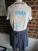 pyjama short bleu Tex taille M, Kleding | Heren, Pyjama's, Ophalen of Verzenden, Gedragen, Maat 48/50 (M), Tex