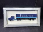 1:87 Praline Scania 142 H 6x4 trekker met opligger K&N, Ophalen of Verzenden, Zo goed als nieuw, Bus of Vrachtwagen, Overige merken
