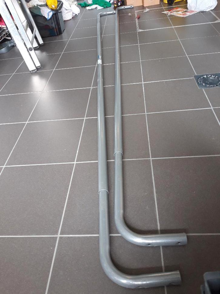 Porte-tout rangement plafond garage Mottez 3.8m B018P, Huis en Inrichting, Woonaccessoires | Wandplanken en Boekenplanken, Gebruikt