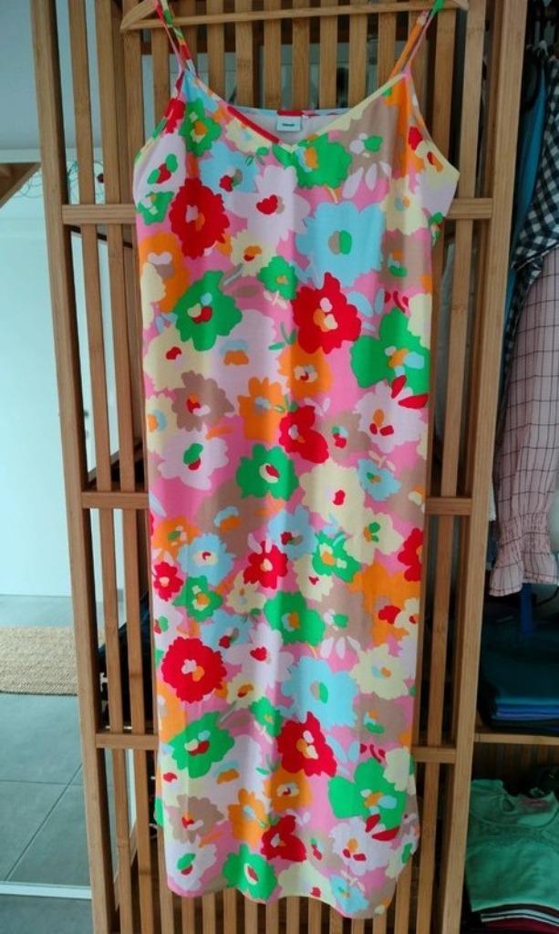 Prachtig lang kleed Nümph. Enkellengte. Maat 38. Gevoerd met, Kleding | Dames, Jurken, Nieuw, Maat 38/40 (M), Onder de knie, Ophalen of Verzenden