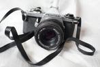 Pentax Me + Pentacon 50mm 1.8: zeer zeldzaam (analoog), Ophalen of Verzenden, Gebruikt, Spiegelreflex, Pentax