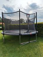 BERG Favorit Regular 430 Grey Levels + Safety Net Comfort, Kinderen en Baby's, Speelgoed | Buiten | Trampolines, Ophalen, Gebruikt