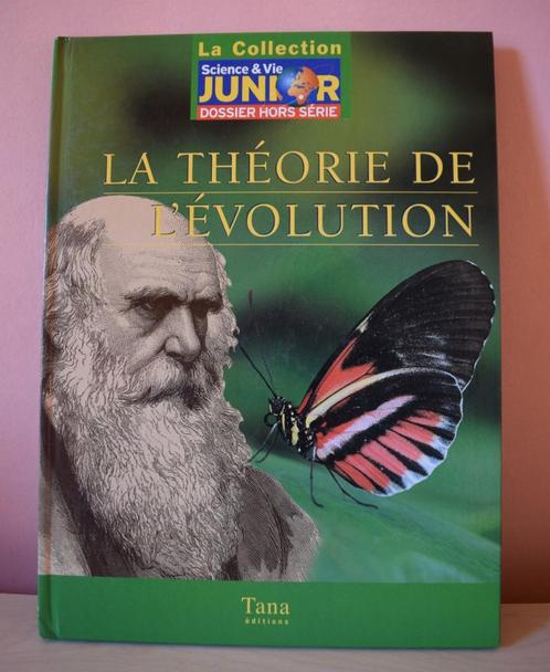 livre Science & Vie junior "La théorie de l'évolution" +6ans, Boeken, Kinderboeken | Kleuters, Zo goed als nieuw, Non-fictie, 5 of 6 jaar