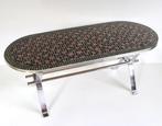 Seventies Mozaïek tafel - Vintage salontafel, Antiek en Kunst, Ophalen
