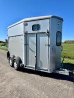 in heel goede staat verkerende Ifor HB511 met voorlosklep, Ophalen of Verzenden, Gebruikt, Aluminium, 2-paards trailer