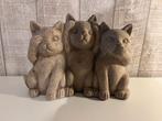 Decoratief beeld – 3 katjes NIEUW, Huis en Inrichting, Ophalen of Verzenden, Nieuw