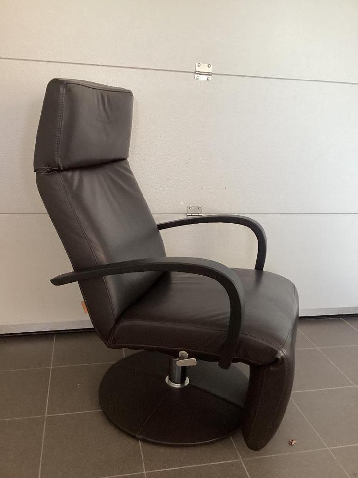 Durlet relax model Kingston(verst.b kop) topstaat, Huis en Inrichting, Zetels | Zetels, Zo goed als nieuw, Hout, Leer, Ophalen