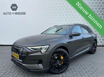 Audi e-tron e-tron 55 quattro advanced 95 kWh PANO Matzwart beschikbaar voor biedingen