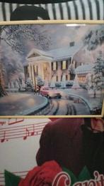 kader met een canvas doek van Graceland, Ophalen of Verzenden, Nieuw, Poster, Artwork of Schilderij