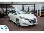 Nissan Leaf 40 KWH ACENTA Lane keep/navi/blind spot/..., Auto's, Nissan, Automaat, Navigatiesysteem, Wit, 5 deurs