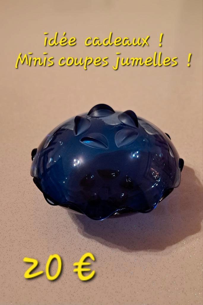 minis coupes jumelle tupperware, Maison & Meubles, Cuisine| Tupperware, Neuf, Envoi