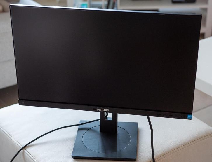 Philips 245B 24inch QHD LCD Monitor, Computers en Software, Monitoren, Zo goed als nieuw, 61 t/m 100 Hz, DisplayPort, HDMI, Ingebouwde speakers