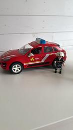 Playmobil 70277 Porche Macan S brandweer + extra figuren, Kinderen en Baby's, Speelgoed | Playmobil, Ophalen of Verzenden, Zo goed als nieuw