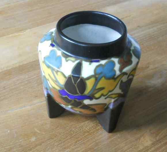 Vase de style Art Déco - Céramique Montoise, Antiek en Kunst, Antiek | Vazen, Ophalen