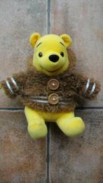 Winnie the Pooh knuffel – 18 cm – met jasje en kap – gratis, Kinderen en Baby's, Ophalen of Verzenden, Gebruikt
