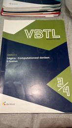 VBTL 3 – leerboek logica & computationeel denken , Boeken, Ophalen, Zo goed als nieuw, ASO, Wiskunde A