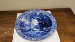 Prachtige schotel Delfts blauw, Antiek en Kunst, Ophalen