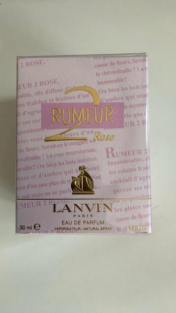 Lanvin Rumeur Rose eau de parfum neuve 30ml beschikbaar voor biedingen