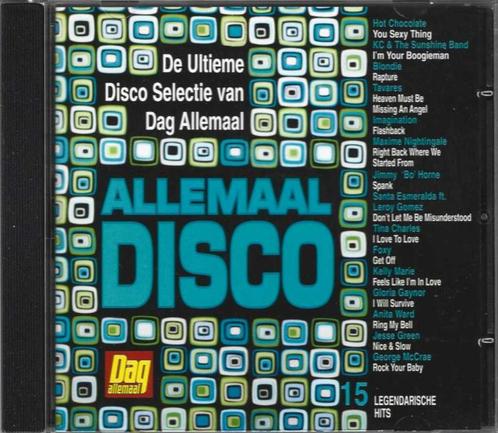 CD Allemaal Disco - De Ultieme Disco Selectie, Cd's en Dvd's, Cd's | Dance en House, Zo goed als nieuw, Disco, Ophalen of Verzenden