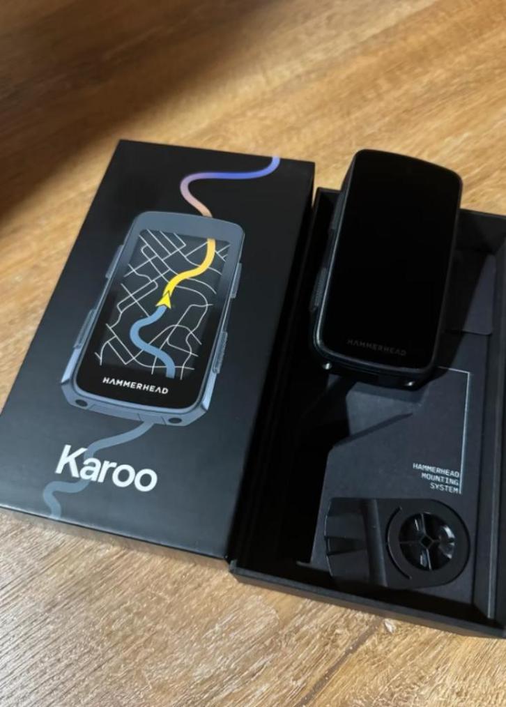 Hammerhead Karoo 3, Fietsen en Brommers, Fietsaccessoires | Fietscomputers, Nieuw, Ophalen of Verzenden
