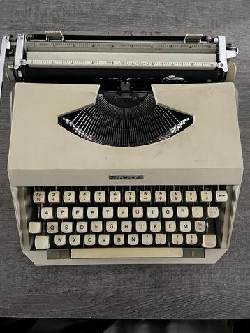 vintage typmachine mercedes '60 werkt
