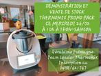 DÉMO ET VENTE DE STOCK THERMOMIX TM6 CE MERCREDI À THON