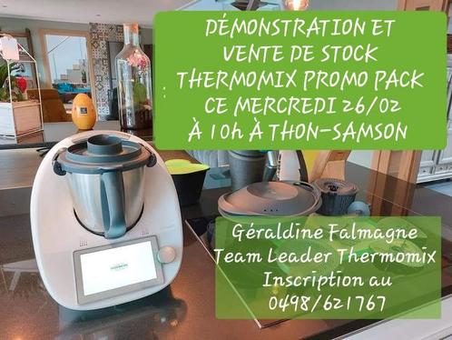 DÉMO ET VENTE DE STOCK THERMOMIX TM6 CE MERCREDI À THON, Elektronische apparatuur, Keukenmixers