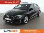 Audi A3 35 TFSI S line (bj 2021, automaat), Auto's, Audi, USB, Stof, Zwart, 150 pk